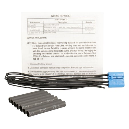 Motorcraft Wire Assembly, Wpt839 WPT839